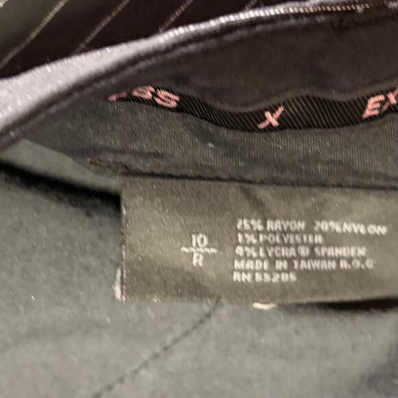 Express Tailored Pinstripe Trousers - Picture 3 of 8